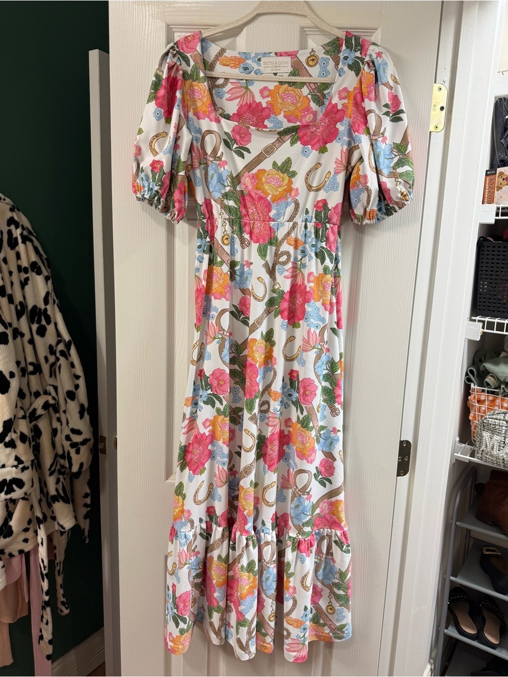 Smith & Quinn equestrian maxi dress